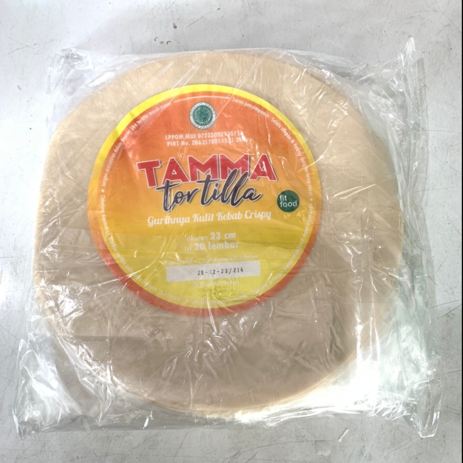 TAMMA Tortilla / Kulit Kebab 23CM (20 lembar)