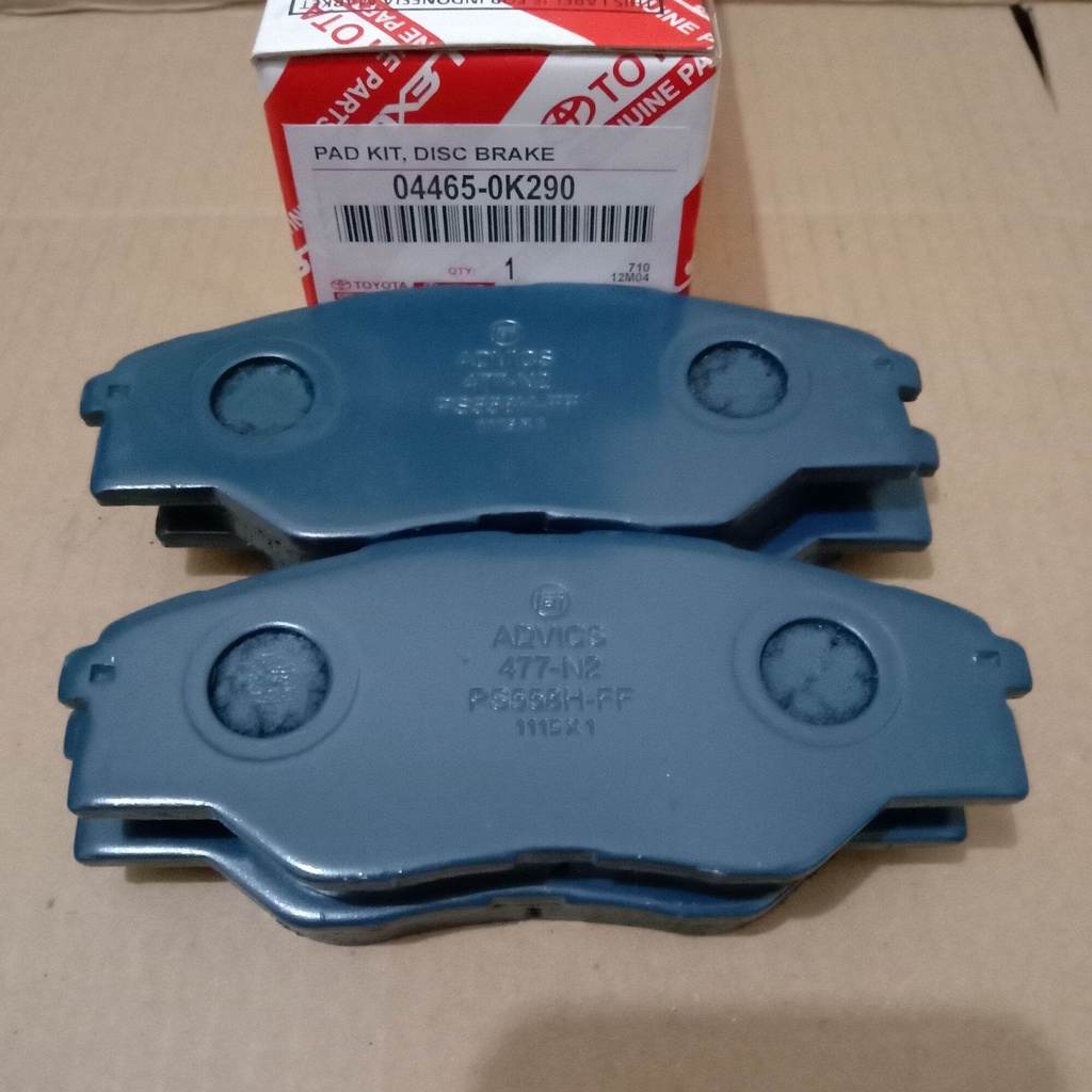 Kampas Rem Depan/Brake Pad Hilux Single Cabin Tahun 2012