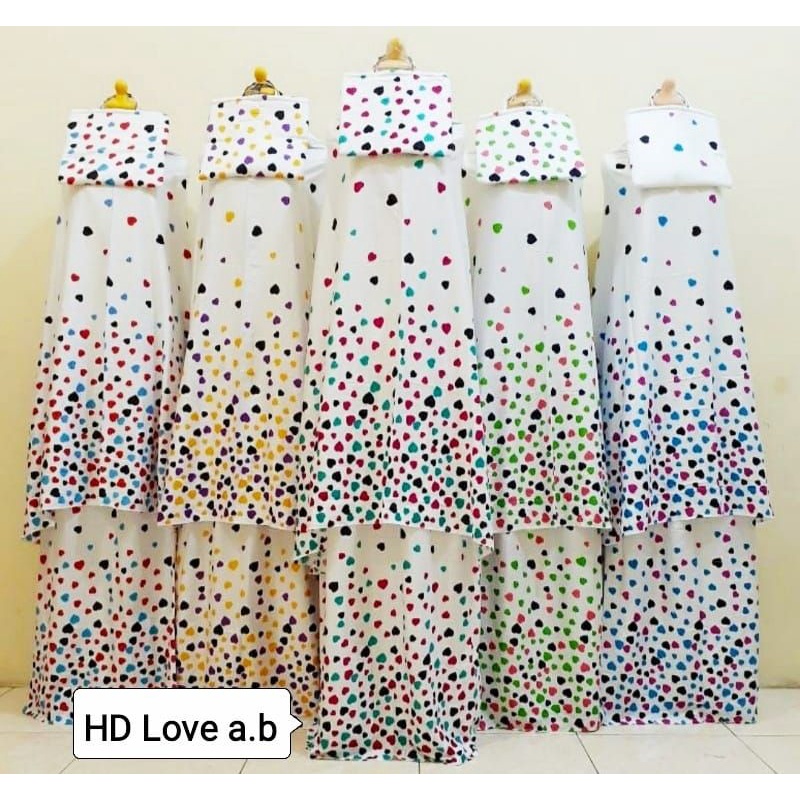 Grosir Mukena Bali Putih Bunga Keong Tabur