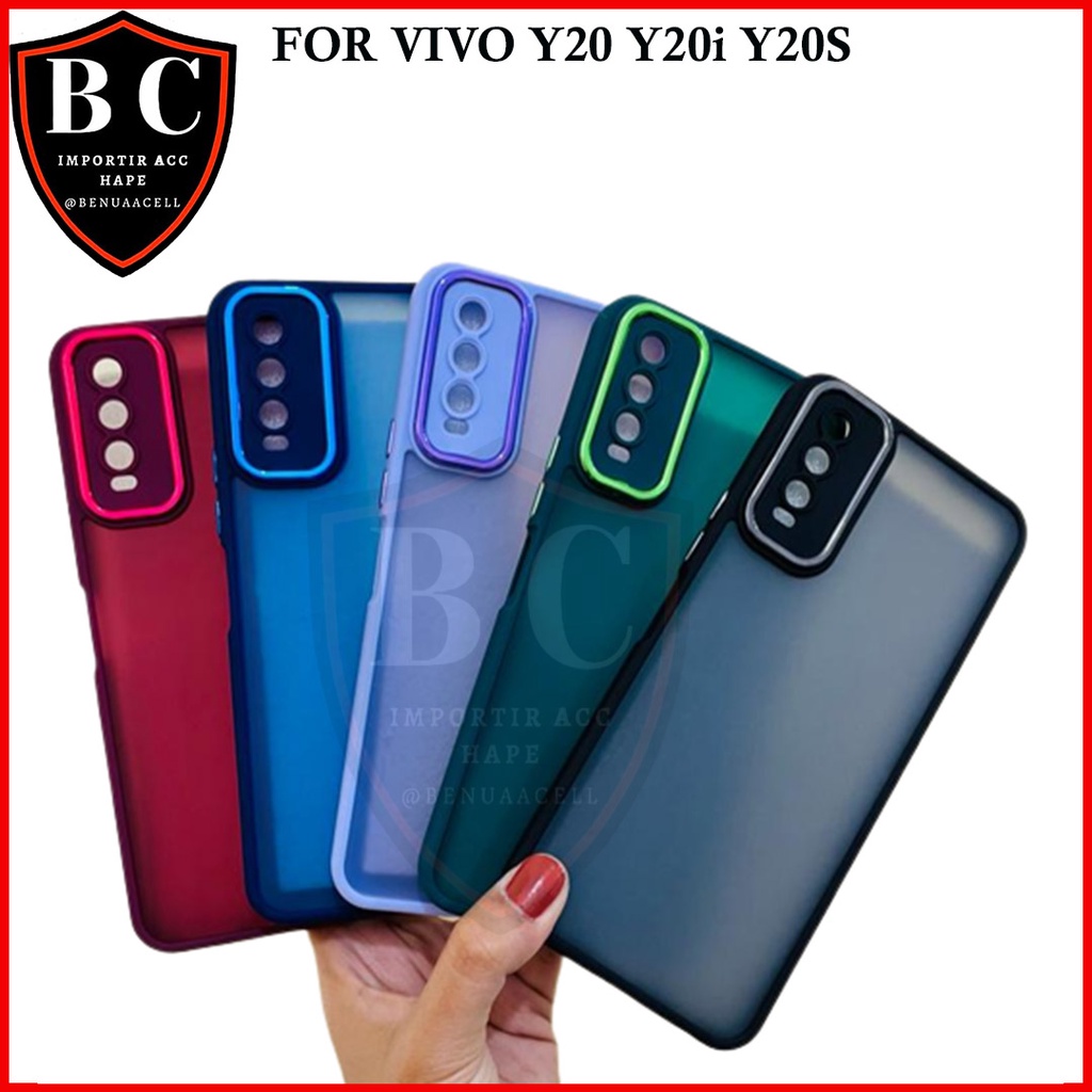 CASE DOVE METAL CHROME VIVO Y20 Y20i Y20S Y21 Y21A Y21S Y21T Y22 Y22S