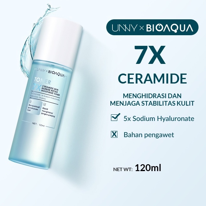 [BPOM][100% ORIGINAL]  Bioaqua 7x Ceramide Skin Barrier Repair Moisture Toner