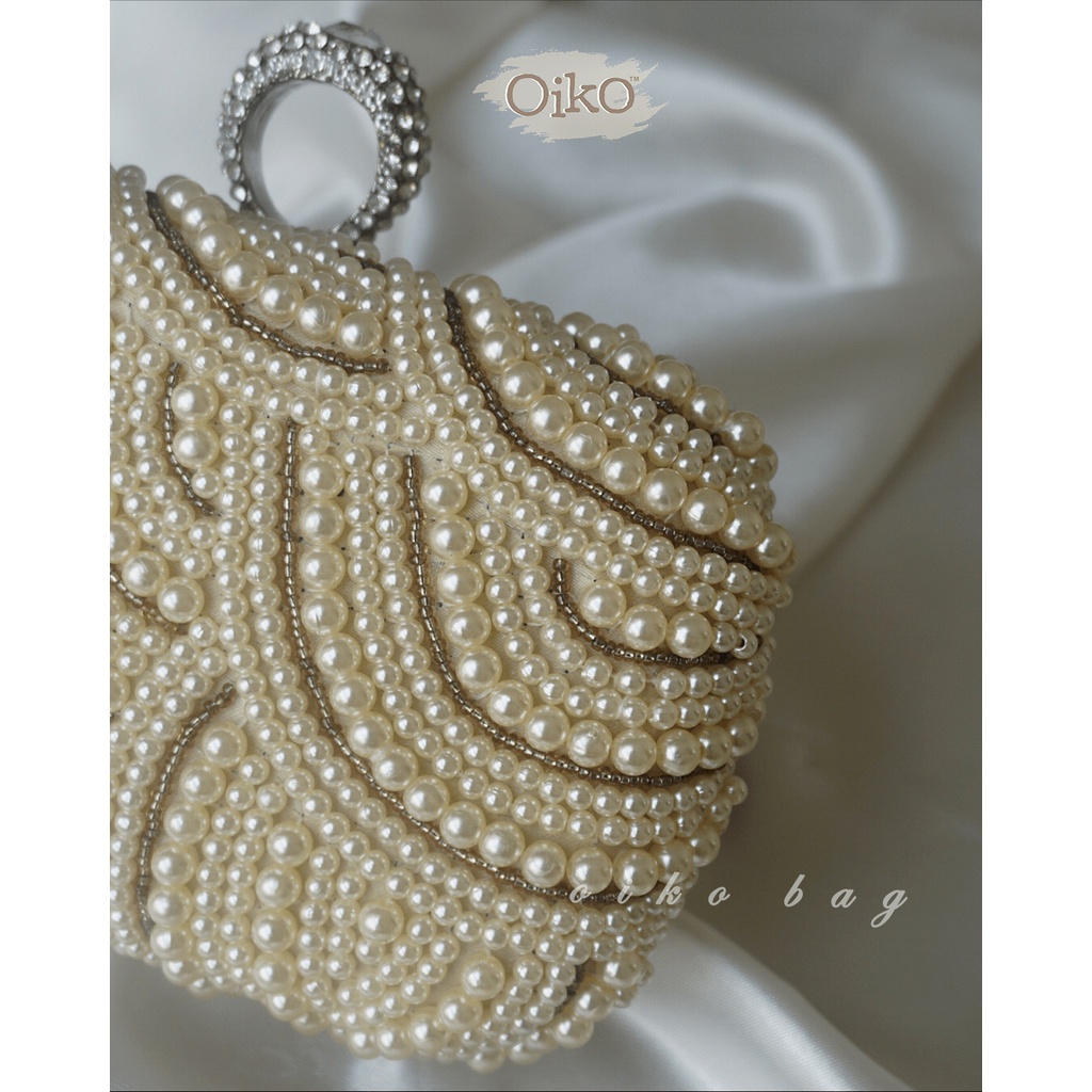 TAS PESTA OIKO PREMIUM BIANCA CLUTCH / TAS PESTA WANITA IMPORT