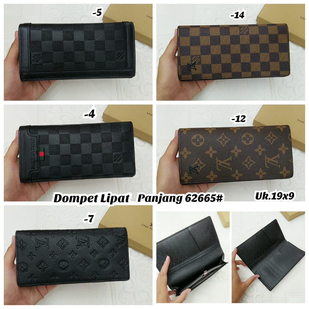 Dompet lipat panjang full embos 62665