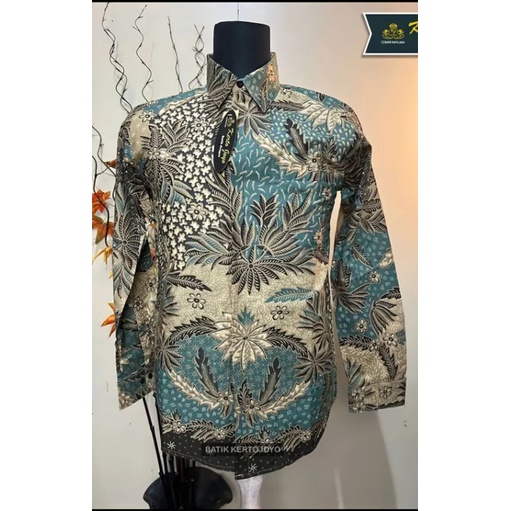 New Batik Pria Asli Premium Slim fit Termurah Kertojoyo Sragen