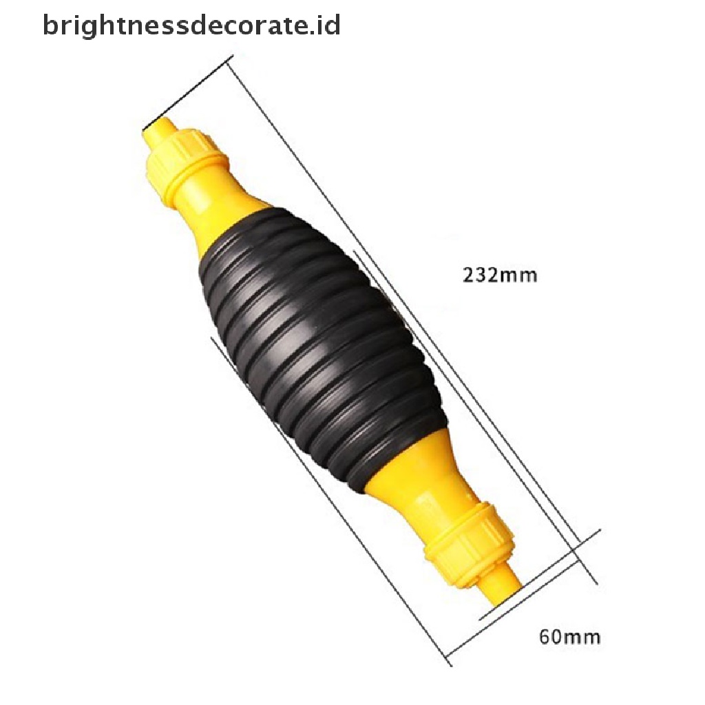 [Birth] Car Fuel Sucker Transfer Oli Pompa Bahan Bakar Mobil Bensin Solar Liquid Fuel Saver [ID]