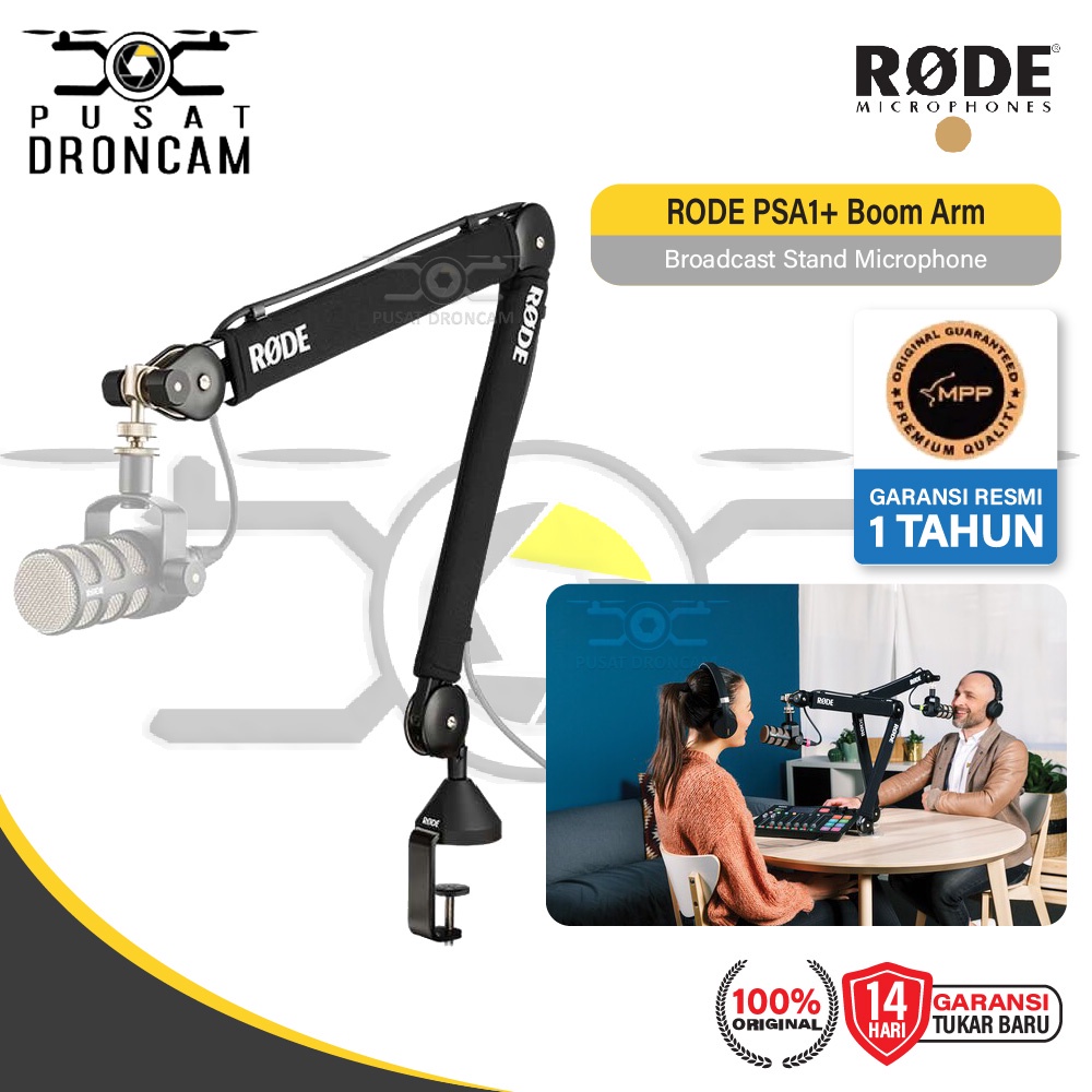 Jual Rode PSA1+ - PSA 1 Plus Boom Arm Broadcast Stand Microphone ...