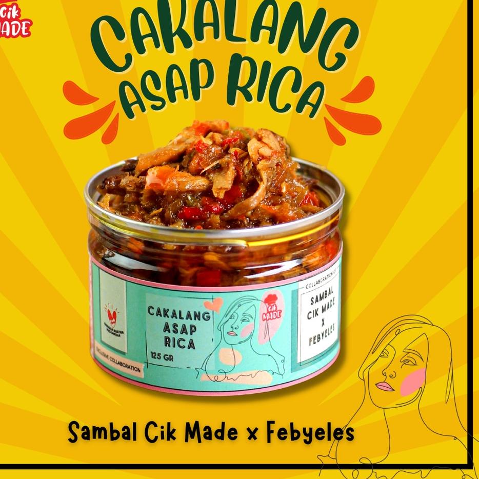

idj8J3v Cakalang Asap Rica " Cik Made x Febyeles " - 125 Gram