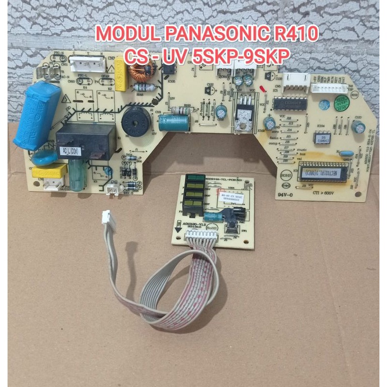 MODUL PCB AC PANASONIC CS UV5-9SKP/RKP+ SET SENSOR ORIGINAL