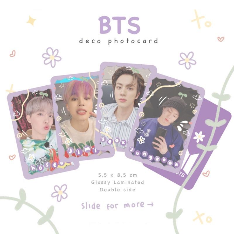 BTS  PC DECO PHOTOCARD