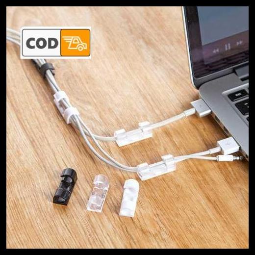 

Penjepit Klip Penahan Kabel Serbaguna Klem Perapih Pengikat Cable