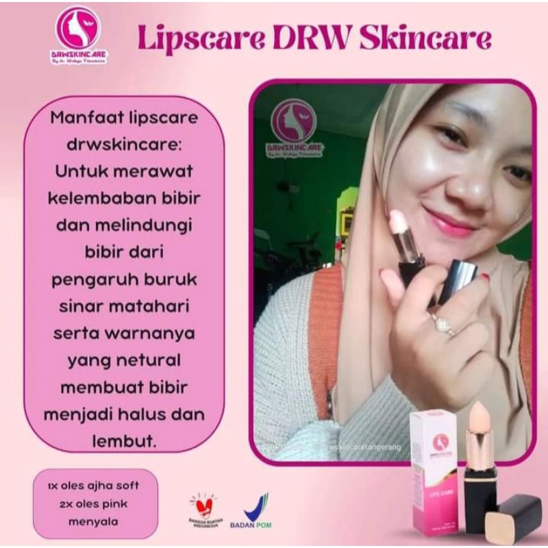 Lips Care Stik DrW Skincare Original BPOM