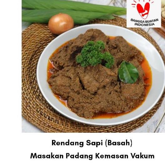 

❈ Restu Mande [Terbaru] Rendang Sapi (Basah) Rendang Original 300gr ♛