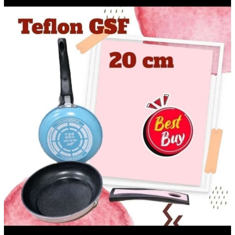 PANCI TEFLON FRYPAN WARNA