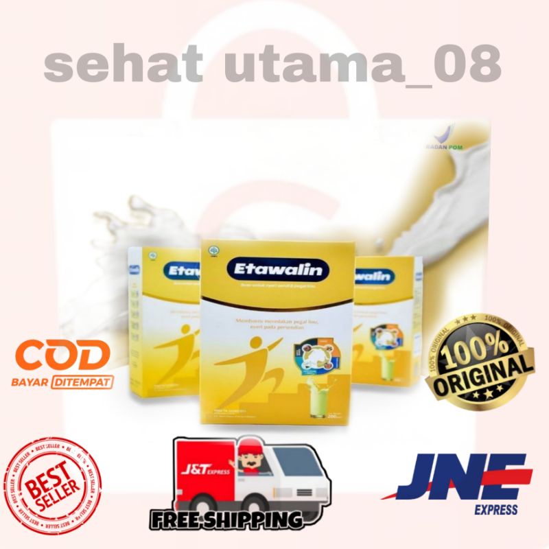 

susu ETAWALIN original,susu kambing etawa atasi nyeri sendi, rematik isi 200gram