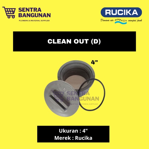 Jual Clean Out D Rucika Ukuran Tutup Drainase D Rucika Inch