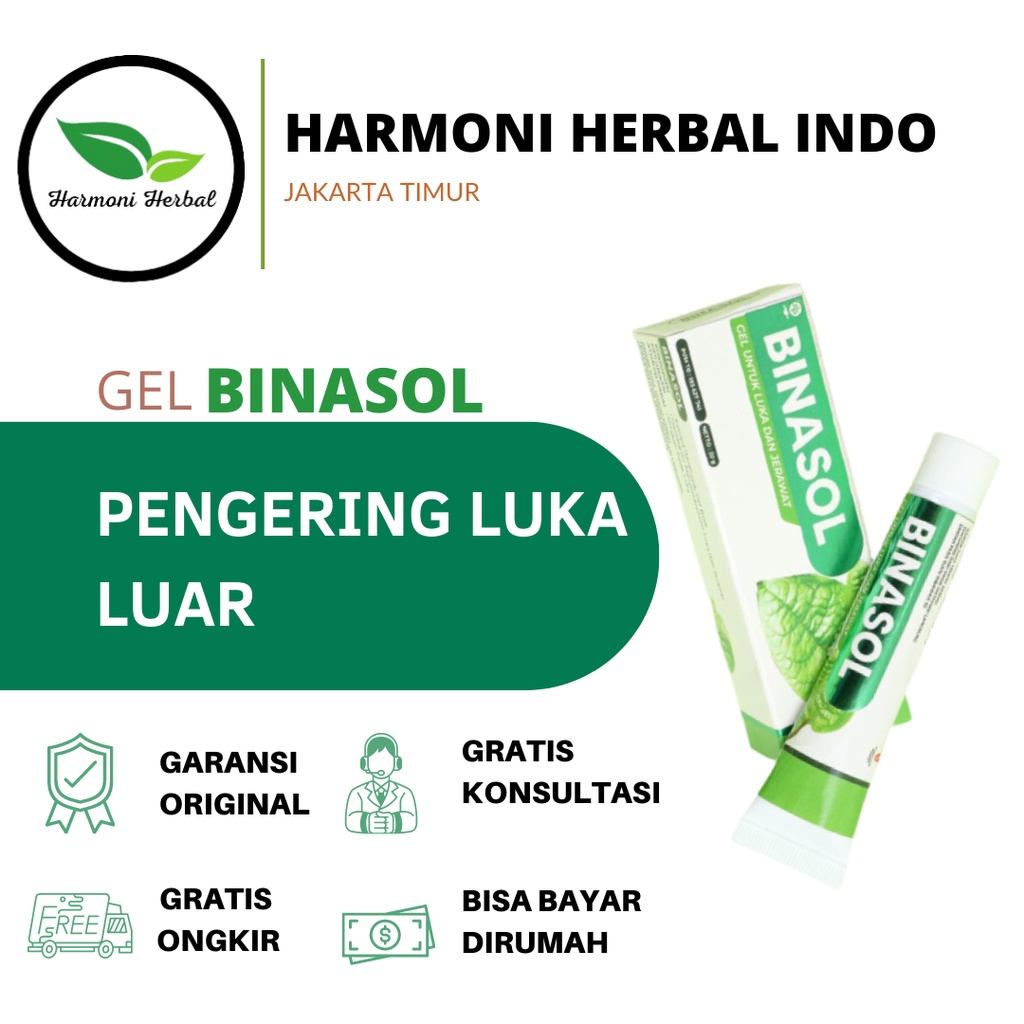 Jual Binasol Gel Obat Luka Diabetes Obat Luka Bernanah Berjerawat Luka