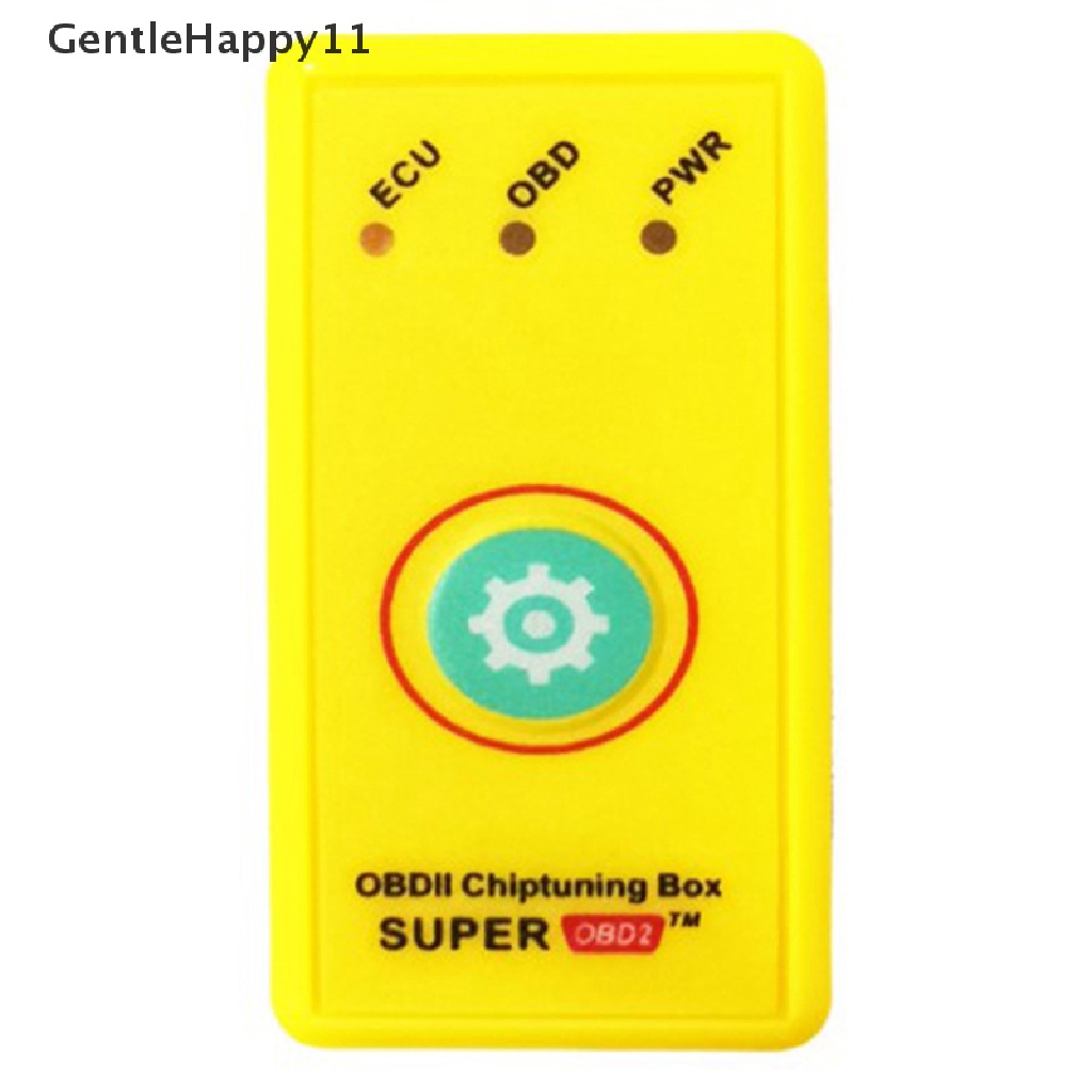 Gentlehappy Super OBD2 ECU Chip Tuning Box Alat Tombol Reset Superobd2 Hemat Bbm ECOOBD Nitro OBD2 Untuk Solar/Benzine OBDII Interface id