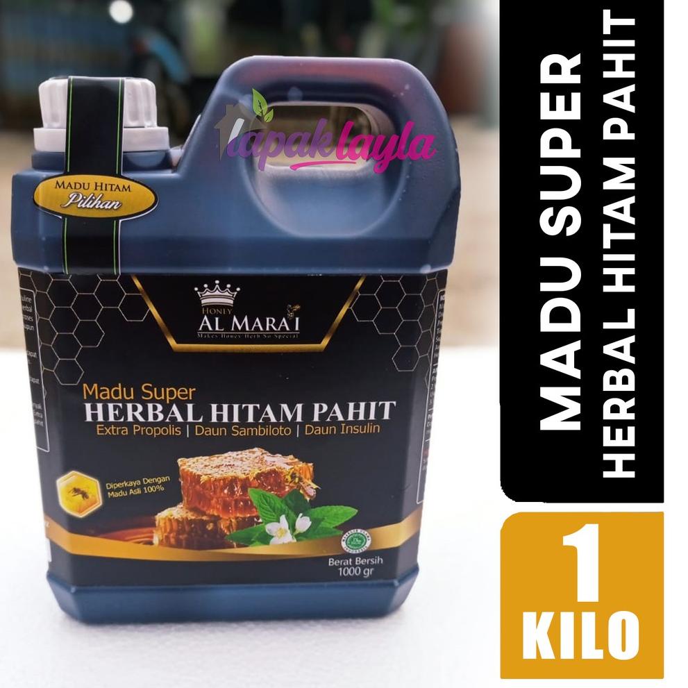 

Realpct Madu Super Herbal Hitam Pahit Plus 1 kg