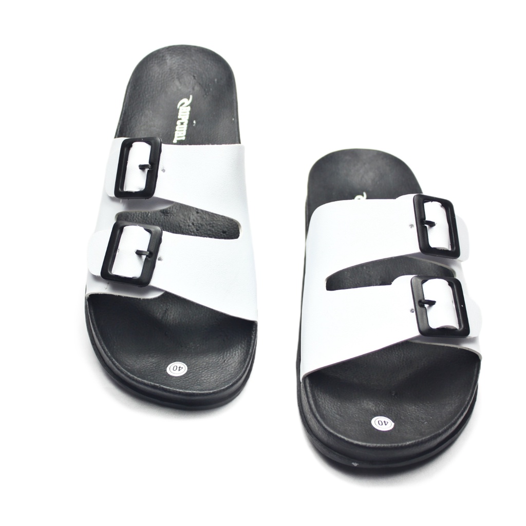 Sandal Pria/Wanita Slop Gesper Sandal Santai Fashion Kasual KM-PPM051