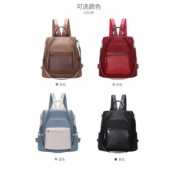 ( 2PC 1KG ) GTBI998880536  New Arrival 2023 !!!  Tas Ransel  Wanita Blackpack Import  Premium Terbaru