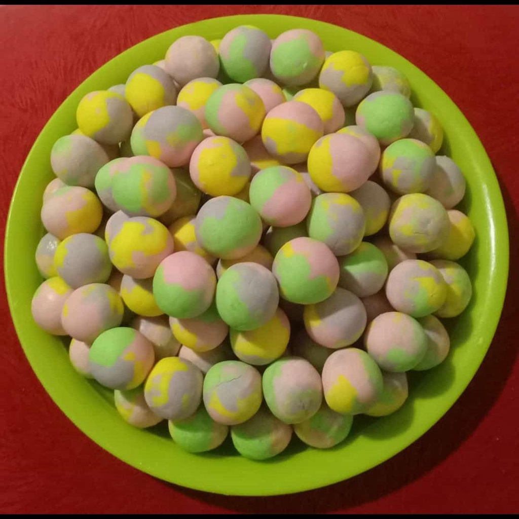 

Bola Susu Rainbow Warna Warni Viral 250 gr Organik Bebas gula Rendah gula Rendah lemak Alami