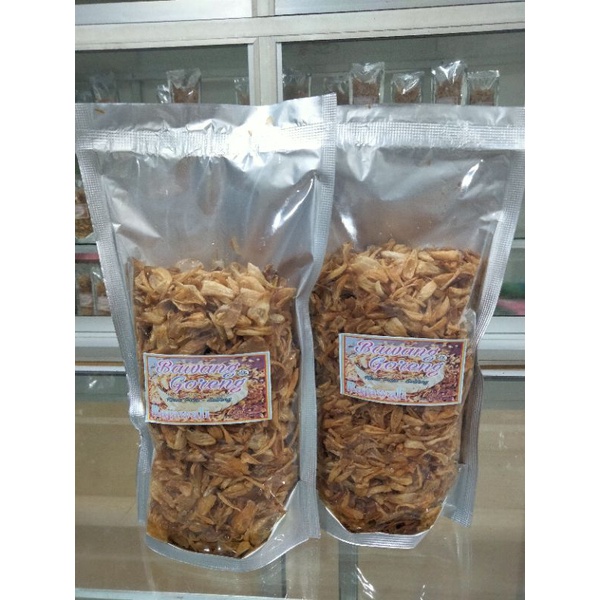 Bawang goreng khas kota palu,bawang goreng sulawesi tengah ukuran 200 gram