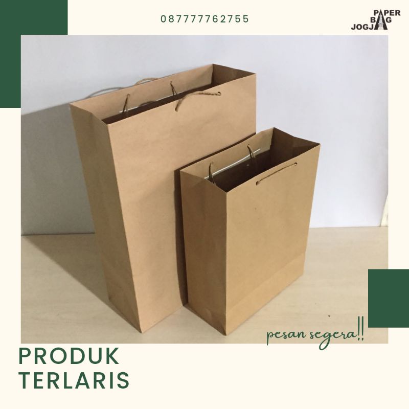 

PAPERBAG POLOS 20 X 9 X 26 CM
