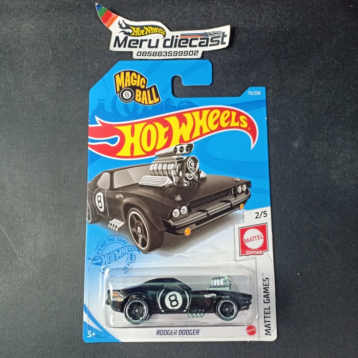Hot Wheels Roger Dodger Mattel Games #Bergaransi