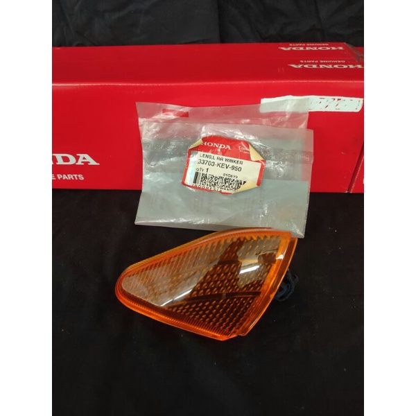 Mika reteng belakang kiri supra 100cc kaca sein belakang kiri supra 100cc original (kuning)