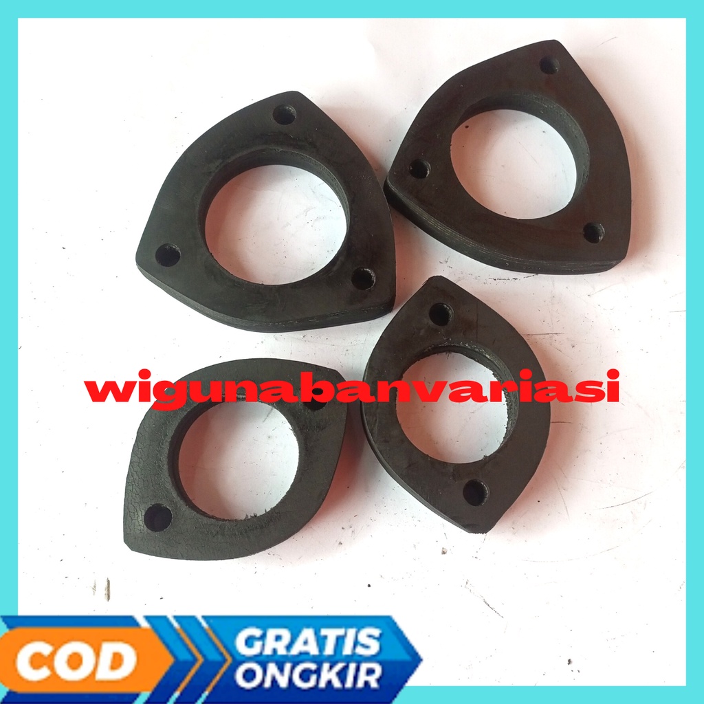 Karet Lift Spacer Karet Tatakan Shock Depan dan belakang Honda CRV gen 2  tebal 2 cm Harga 1 set