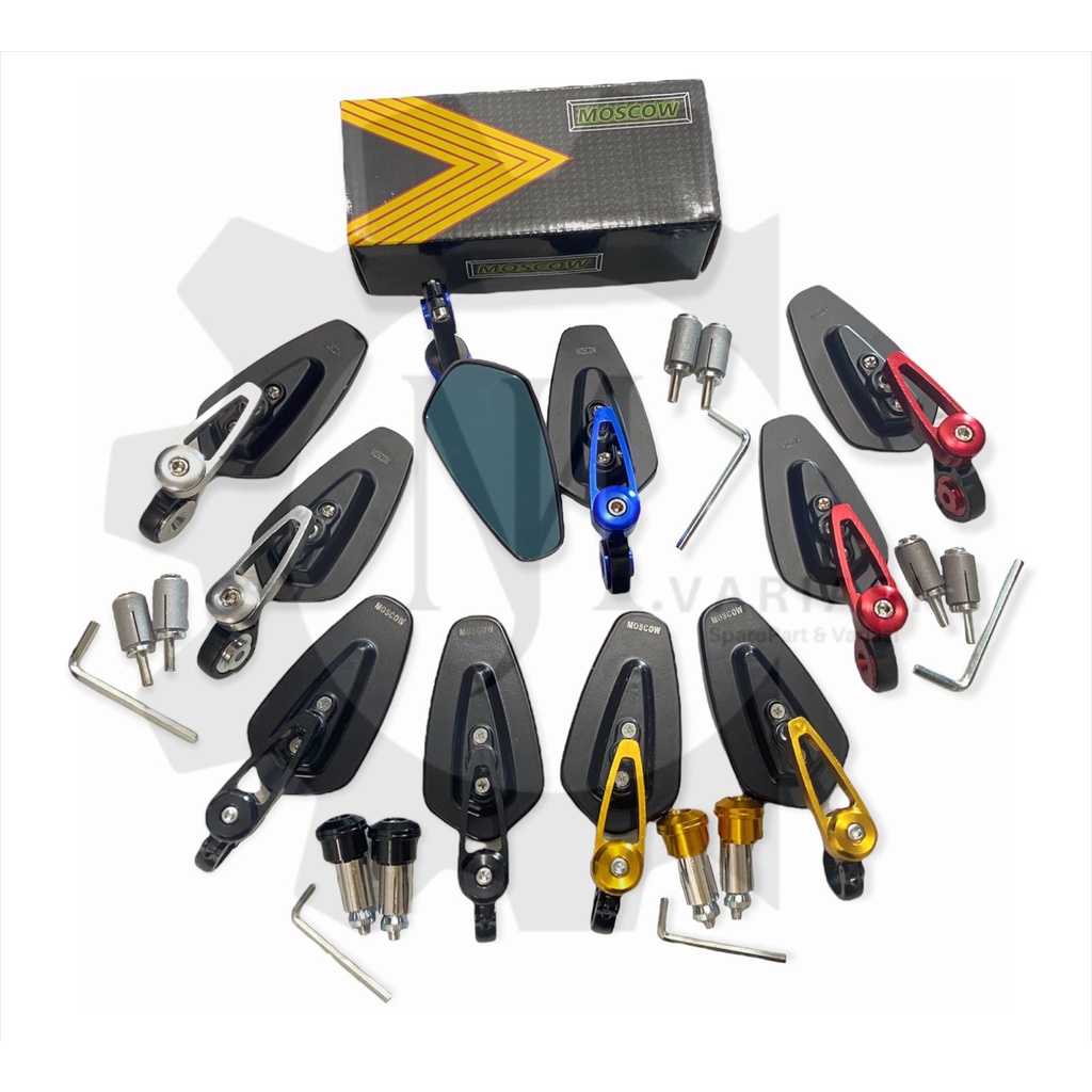 (PROMO TERKINI TERLARIS) PAKET SPION JALU OVAL MERK MOSCOW KACA BIRU + BAUT TUTUP SPION CNC MOSCOW/U