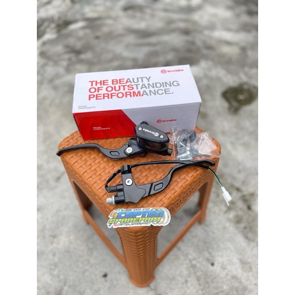 master rem depan set handle kopling Brembo tinggal pasang universal