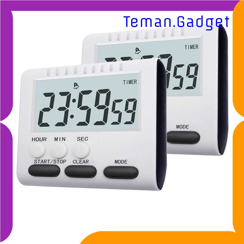 TG - DPR QASIQ Timer Masak Dapur Magnetic Stand Kitchen Countdown Clock - JS-183