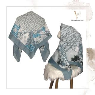 Kerudung voal motif premium segi empat/Denay Ori Varisha