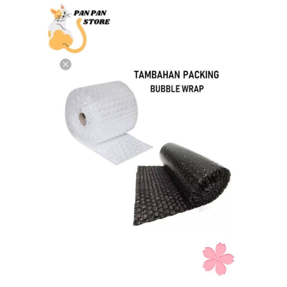 

Bubble Wrap Tambahan untuk Packing