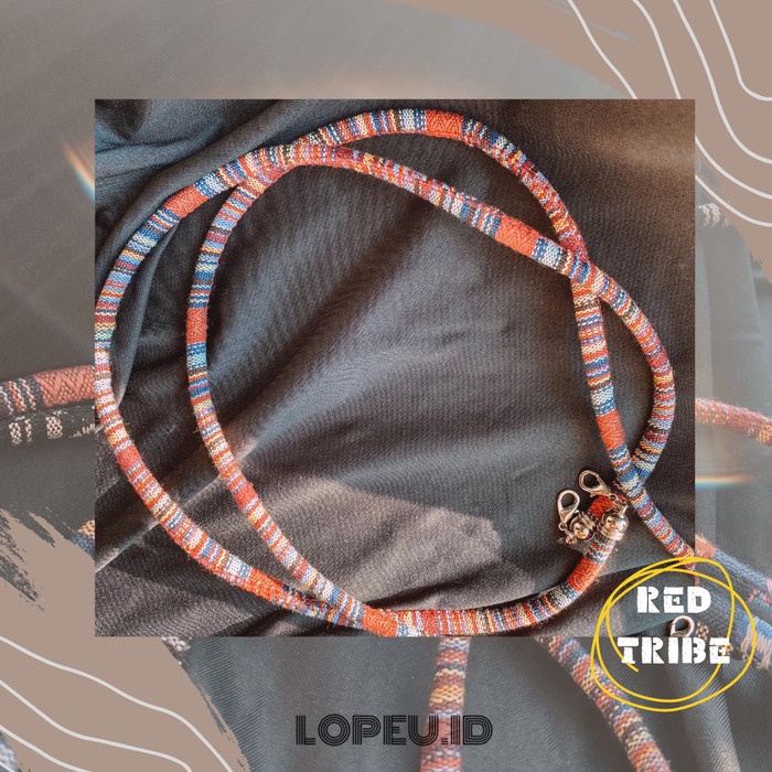 

HRG DISKON Strap Masker Lopeu Red Tribal