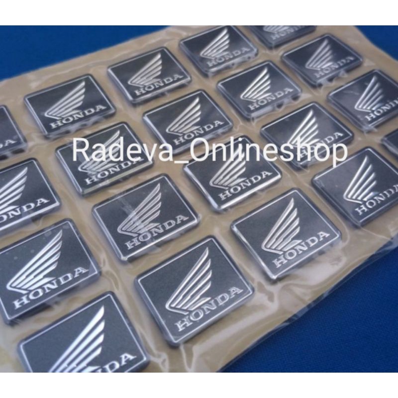 emblem logo Honda batok belakang cover speedometer beat vario
