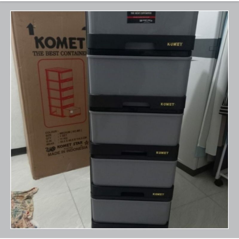 LEMARI LACI EXCEL KOMET STAR CONTAINER M5/LACI SERBAGUNA SUSUN 5