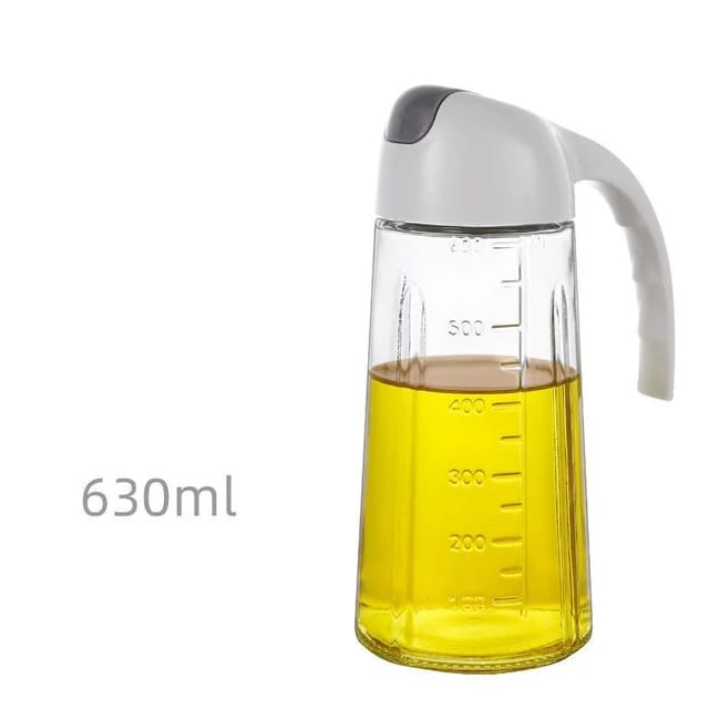 Botol minyak goreng kaca 630ml tempat serbaguna anti tumpah
