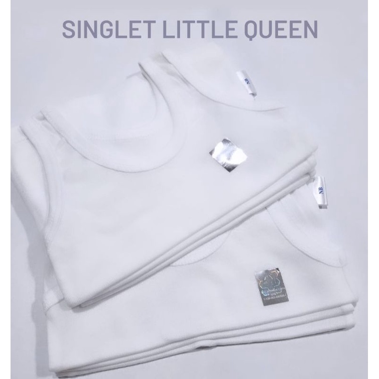 Little Queen Singlet dalam 1 pcs / kaos singlet