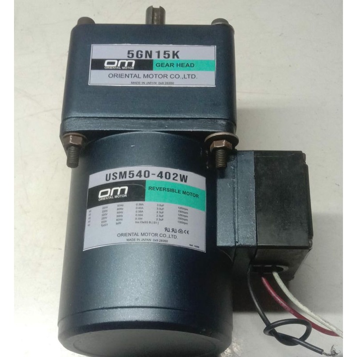 Ac Motir Gearbox 220V Ratio 1:15 40W