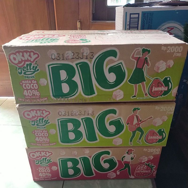 

Okky jelly big 1 dus isi 24 cup