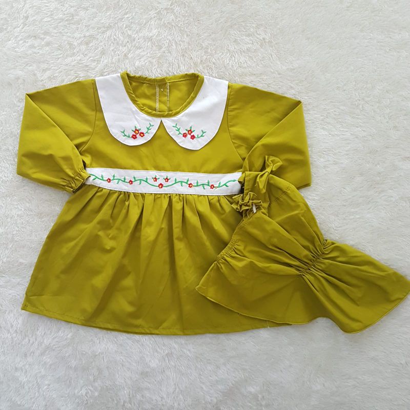 Baju Bayi Gamis Bayi Ilona set