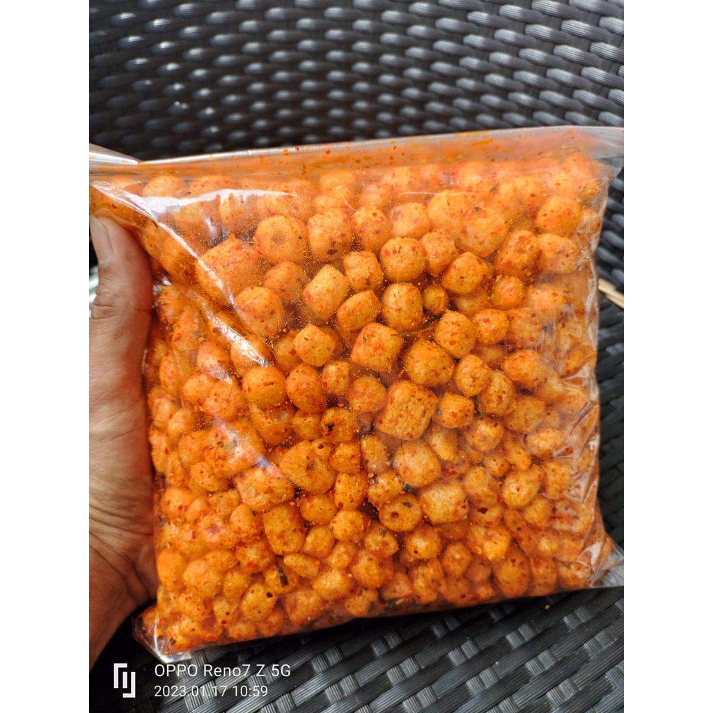 

Cimol crispy kering pedas daun jeruk isi 500gram