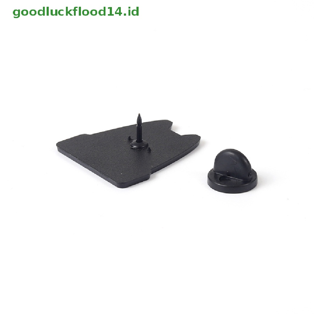 [GOOGFOUR] 1 Pcs Kreatif Trendi Kartun Kucing Kerah Bros Lencana Pin Denim Tas Hadiah Pria Wanita Fashion Perhiasan [TOP]