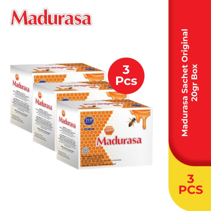 

Madurasa Sachet Original 20gr x 3 Pack