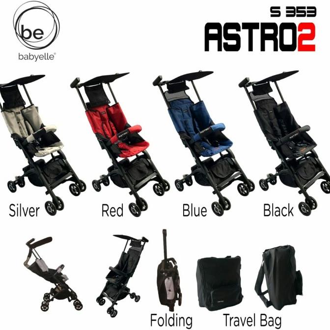 Stroller Baby Elle Astro/Stroler Bayi Kabin size/ kereta dorong bayi