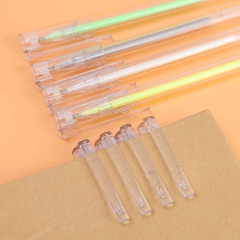 1pc 0.5mm Flash Gel Stabilo Pen Hand Akun Diy Graffiti Pulpen Alat Tulis Sekolah Kantor Perlengkapan Menulis