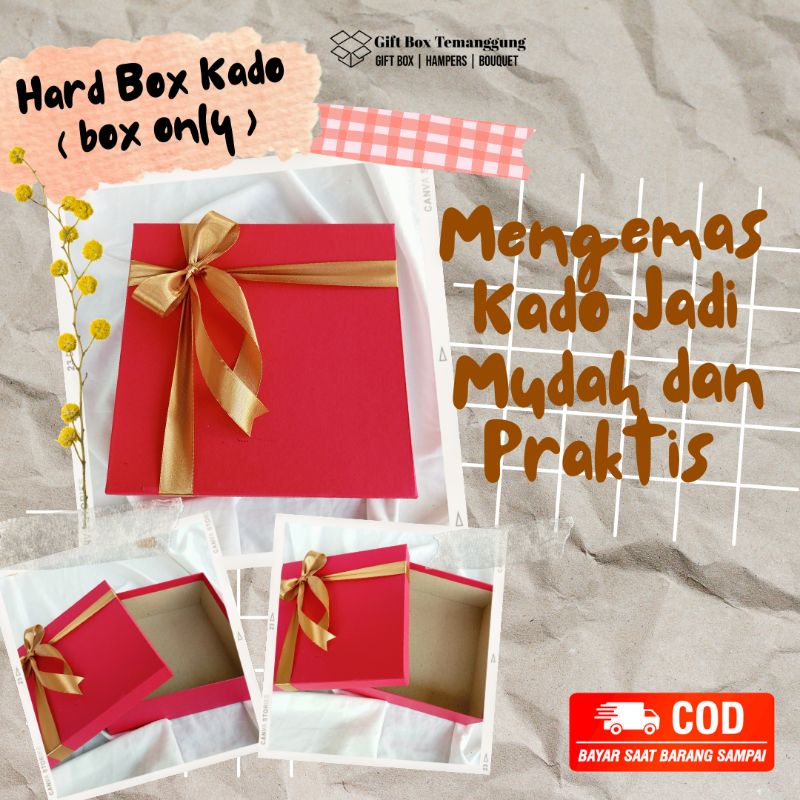

Kemasan Kado Giftbox Hampers Hardbox Custom | Kado Wisuda