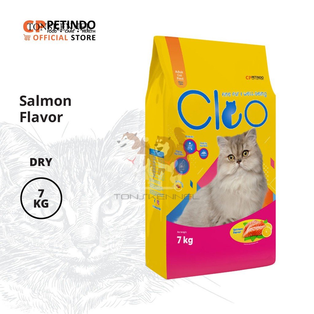 CPPETINDO Cleo Salmon Adult Cat 7kg 7 Kg MAKANAN KUCING REPACK TUNA SALMON KITTEN / DRY FOOD SEAFOOD BEEF MACKAREL PERSIAN DEWASA ADULT JUNIOR